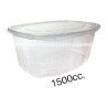 Vaschette Ovali con coperchio in PET - 100% Riciclabile